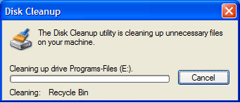 Cleanup progress