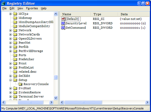 Registry Key